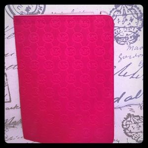 Red Michael Kors iPad 3 case