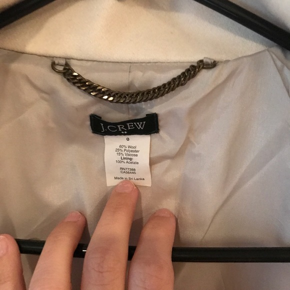 J Crew Bonbon Wool Coat - Picture 3 of 5