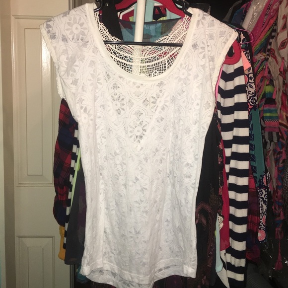 Simple white shirt