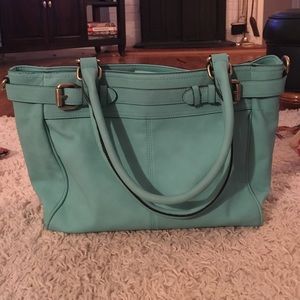 Teal Merona Handbag