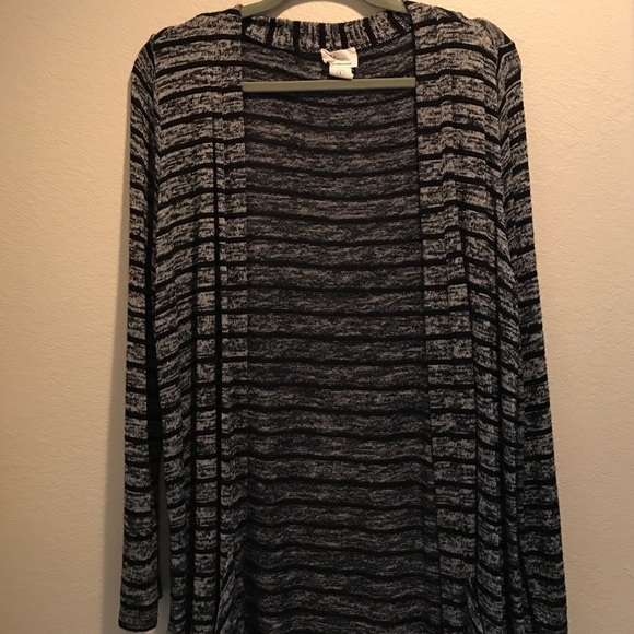Black/Cream cardigan. - Picture 1 of 4