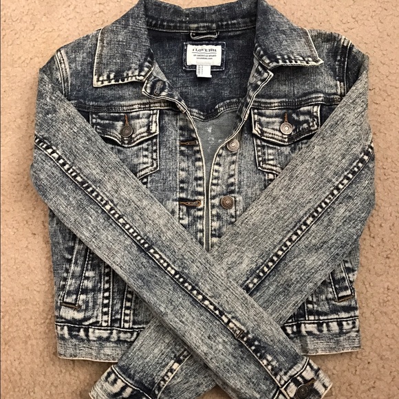 Denim washed jacket