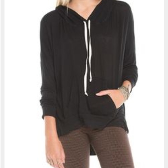 Dark Gray Brandy Melville Layla Hoodie