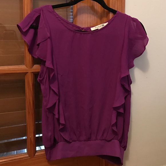 Purple blouse