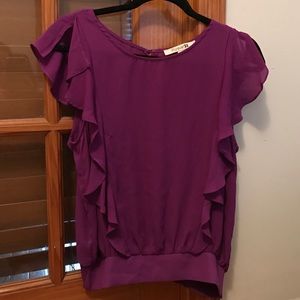 Purple blouse