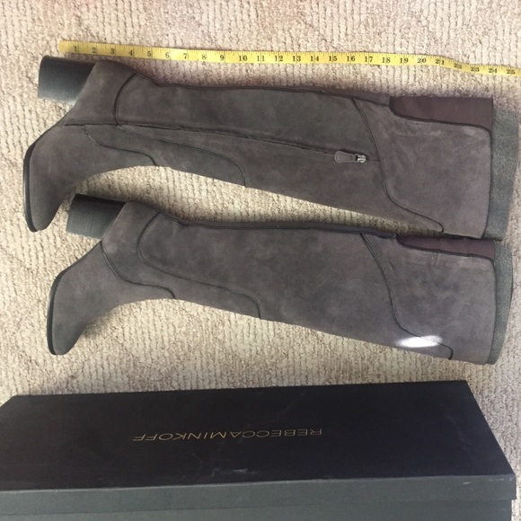 Over the knee suede Rebecca Minkoff blessing boots - Picture 2 of 4