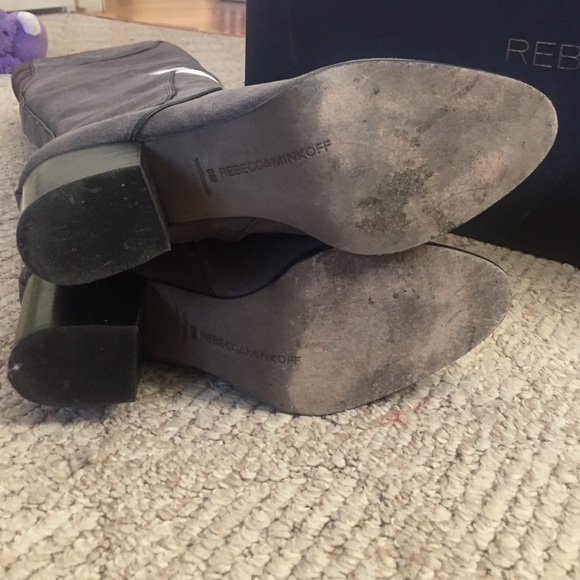 Over the knee suede Rebecca Minkoff blessing boots - Picture 3 of 4