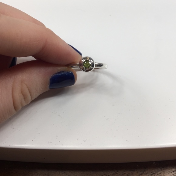 Peridot ring