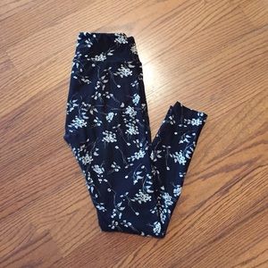 Lularoe one size wildflower leggings