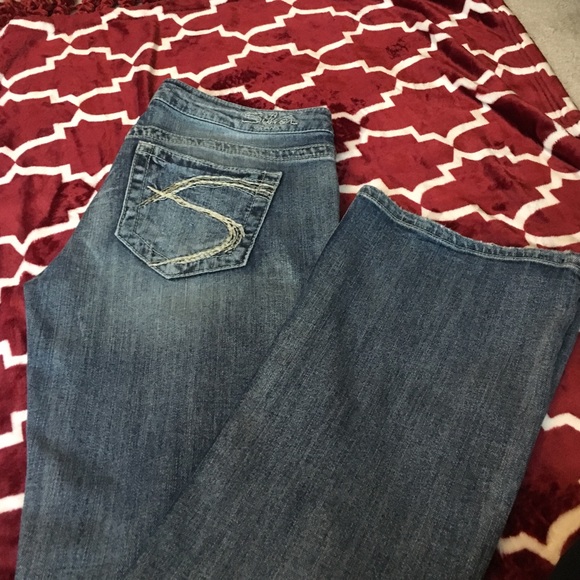 Silver jeans!!!