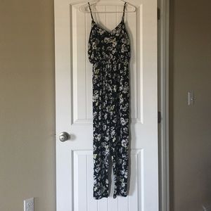 Spring floral jumpsuit