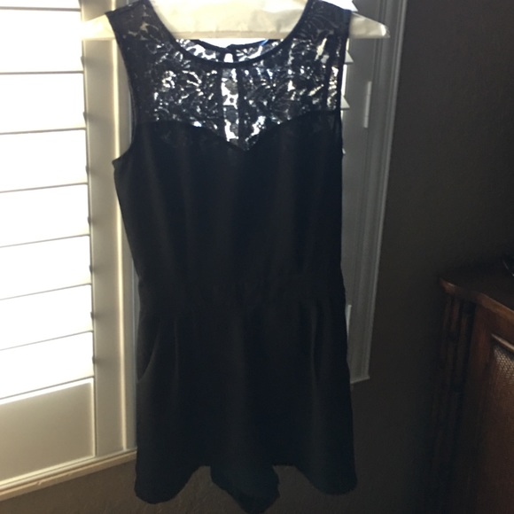 Black Romper - Picture 1 of 2