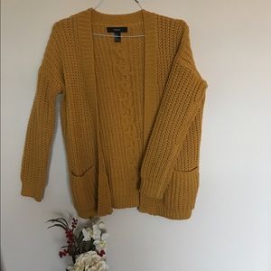 Chunky knit cardigan