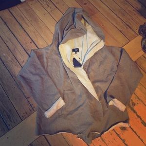 Walter Baker wrap sweatshirt.