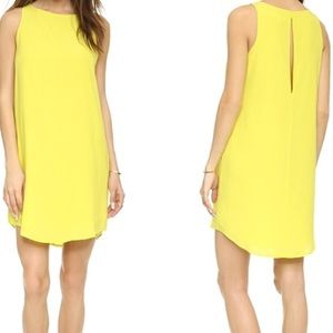 BB Dakota Yellow Shift Dress
