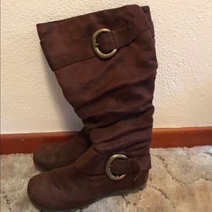 Brown Fashion Boots