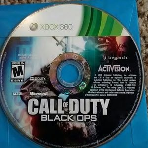 Xbox 360 call of Duty Black Ops
