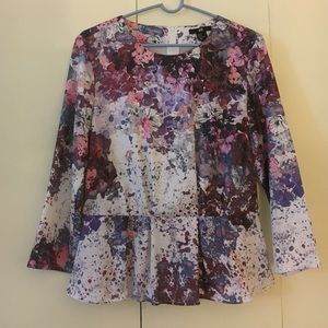 H&m peplum top