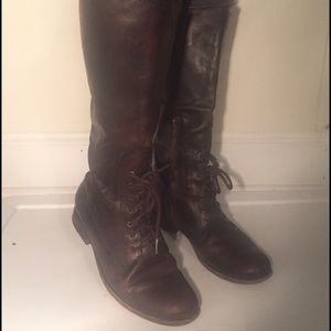 Frye lace up Riding Boot