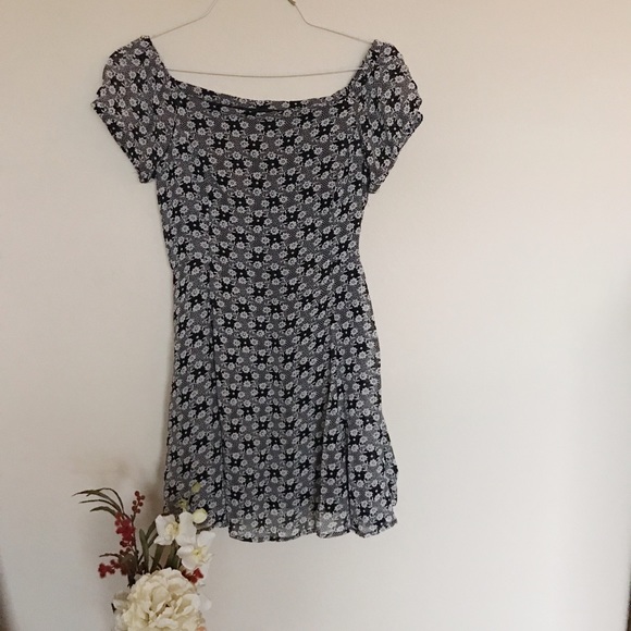 Off the shoulder floral dress