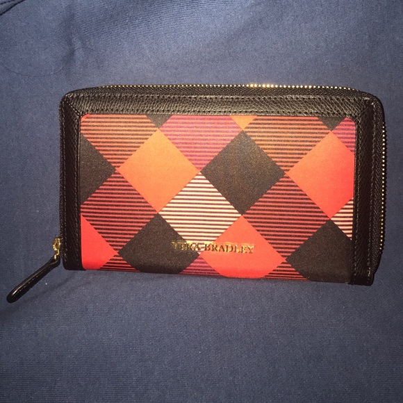 EUC Vera Bradley Buffalo Check Wallet
