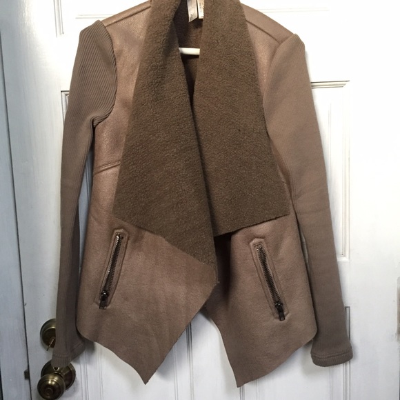 Forever 21 Jackets & Blazers - Faux Shearling Draped Coat