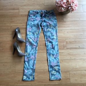 Mossimo Floral Skinny Jean