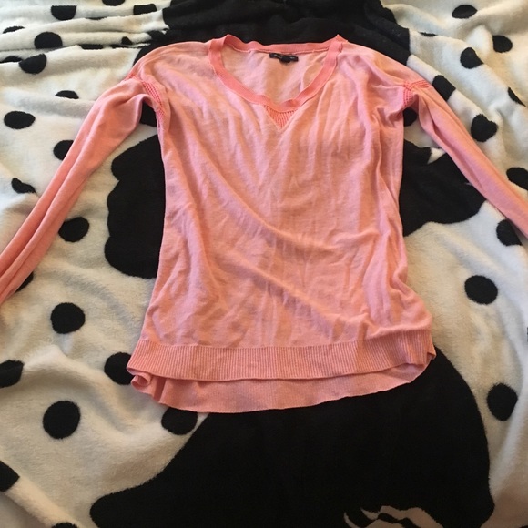 A pink long sleeve