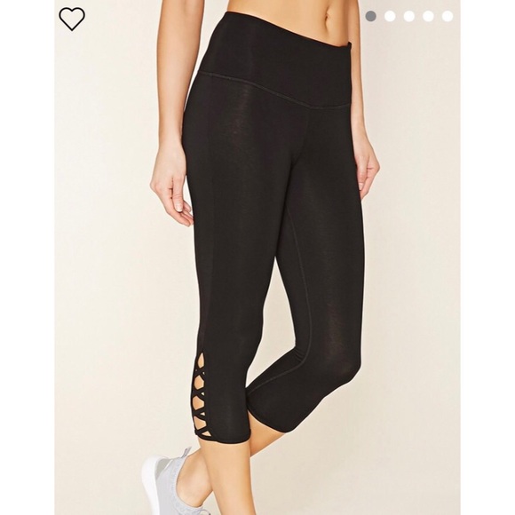 F21 Active Crisscross Leggings