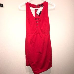 NWT red club dress