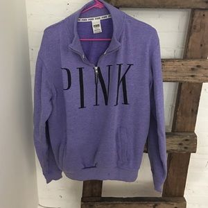PINK Victoria's Secret Quarter Zip