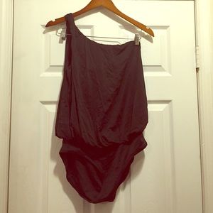Gorgeous One Shoulder J. Crew Swimsuit!