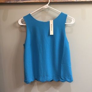 NWT blue top size small
