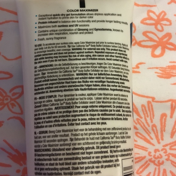 Tanning primer - Picture 2 of 2