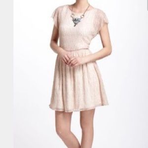 Anthropologie Weston Wear Frothed Dots Dress