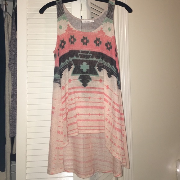 Blu Pepper Aztec tank top