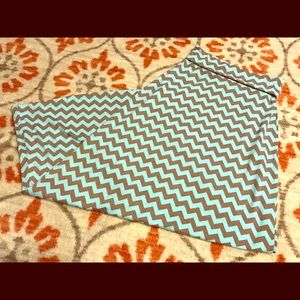 Chevron Patterned Skirt