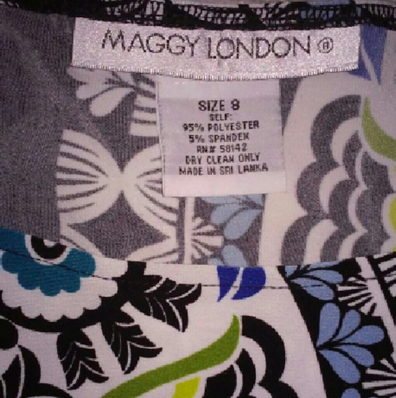 Maggy London fun pattern dress - Picture 2 of 3