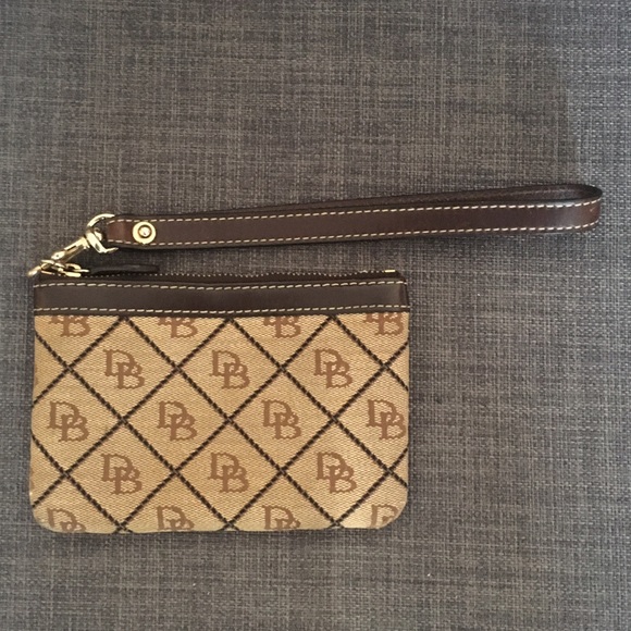 Dooney and Burke Monogram Wristlet