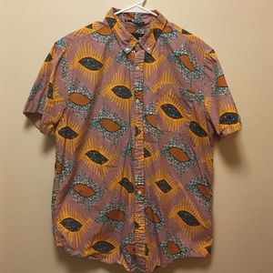 Men's casual button down shirt