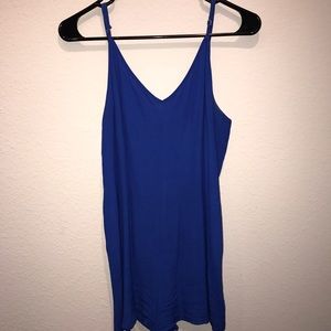 Royal blue romper