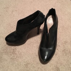 Vince Camuto leather booties