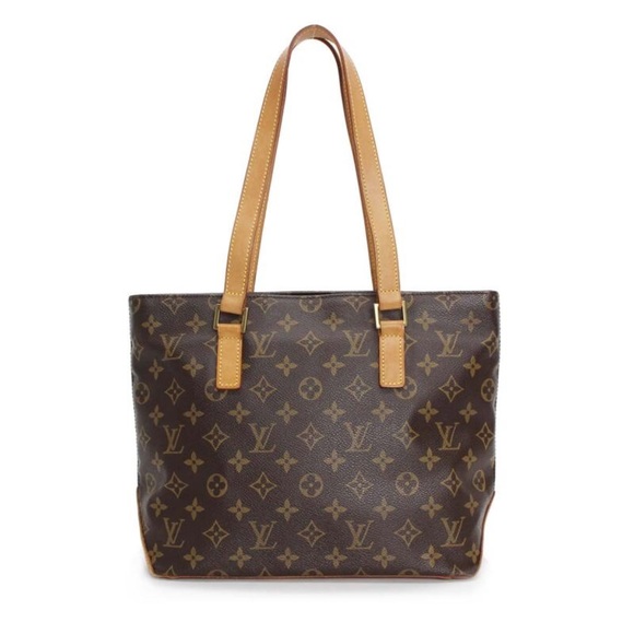 AUTH LOUIS VUITTON MONOGRAM CABAS PIANO - Picture 1 of 4