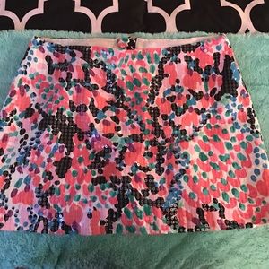 Lily Pulitzer sequin skirt -size 2-