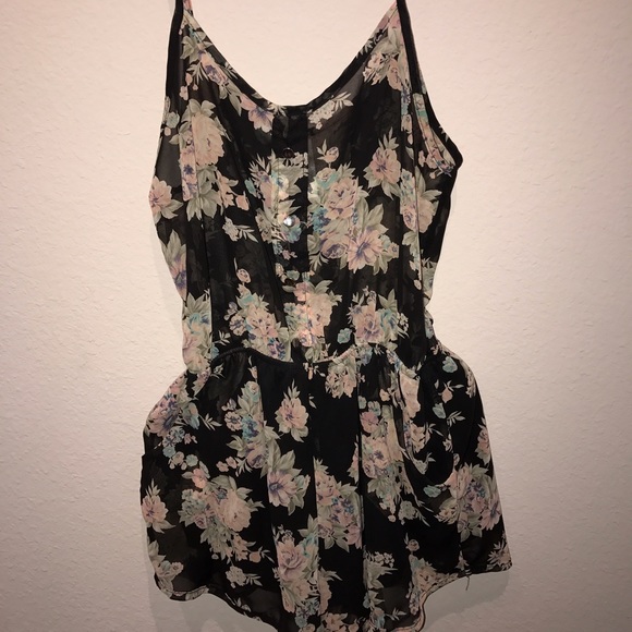 Floral romper