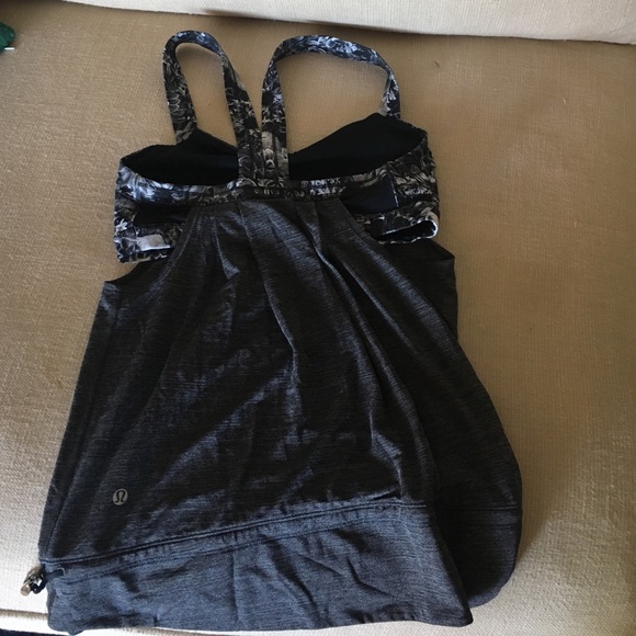 Lulu Lemon tank with built in sports bra. - Picture 2 of 2