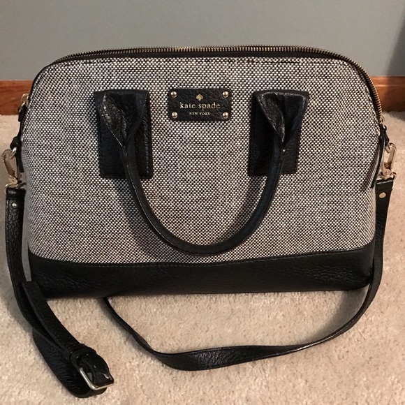 Kate Spade tweed purse