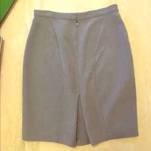 Gray semi professional skirt