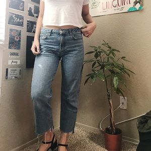 Vintage Frayed Jeans