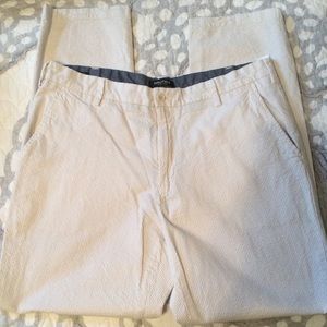 Men's searsucker dress pants